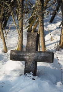 07 Zima na hřbitově ve Svatoboru      